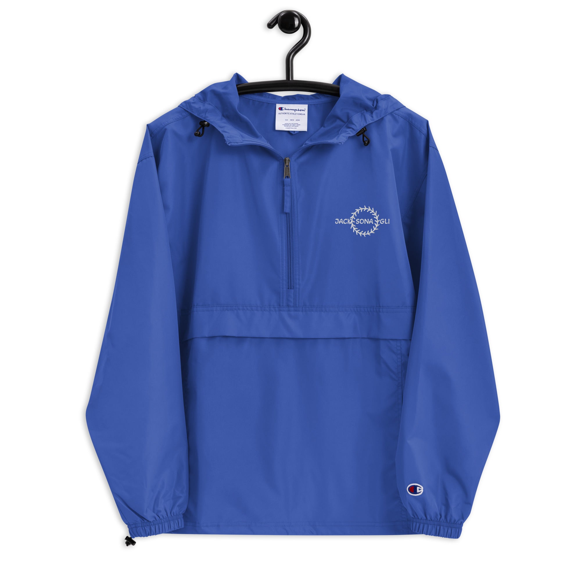 Outlet Stitch & Simon Embroidered Champion Packable Jacket | Embroidered Champion Packable Jacket | Best Packable Jacket